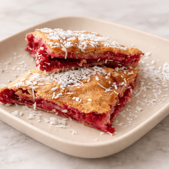 Пісний рулет з вишнями