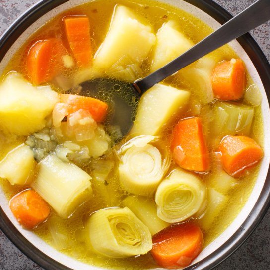 Рагу з картоплі та порею