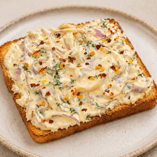 Намазка з карамелізованої цибулі