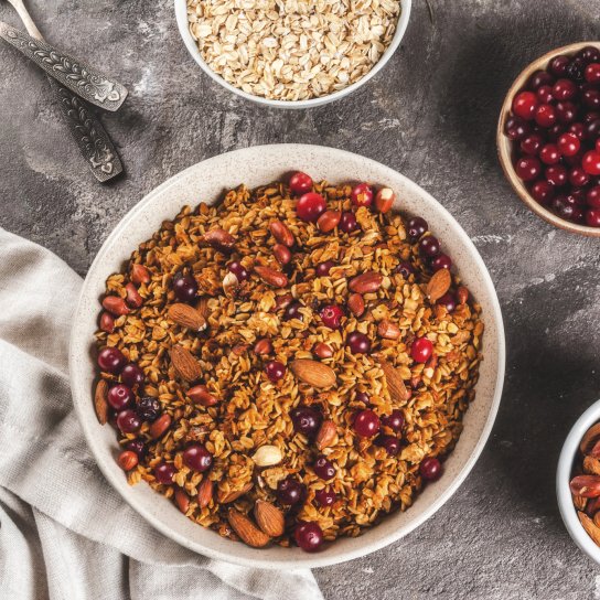 Домашні мюслі з медом