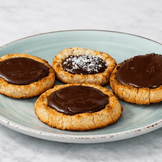 Бананове печиво з джемом