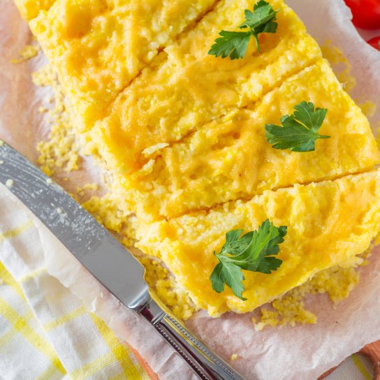 Кукурудзяна запіканка з сиром