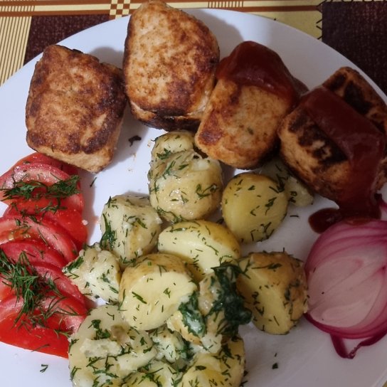 "Шашлик" з курячого фаршу