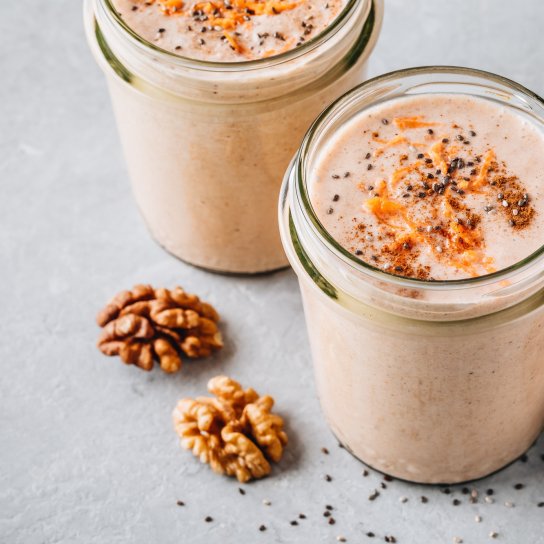 Гарбузово-бананове смузі