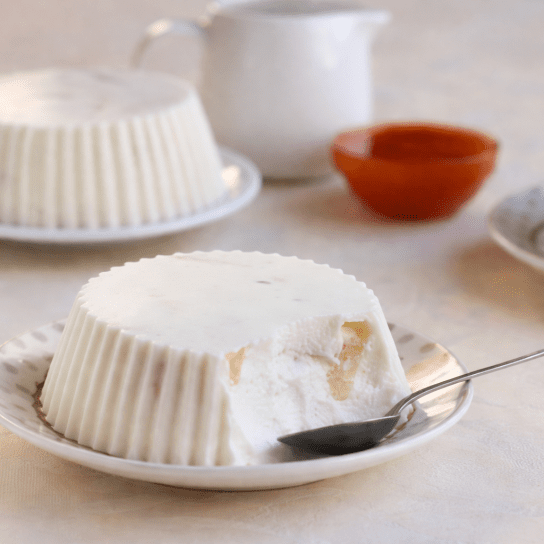 Бланманже з кисломолочного сиру