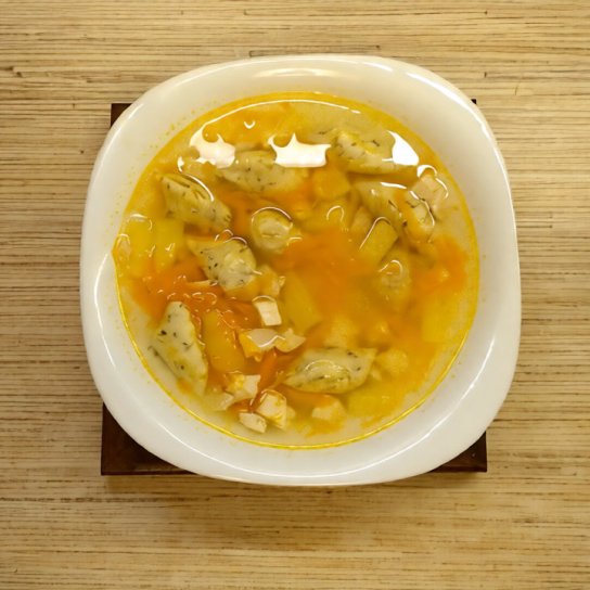 Суп з галушками