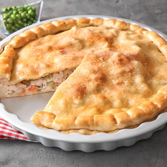 Пирог с грибами