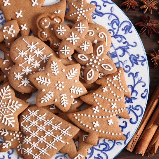 Веганське імбирне печиво