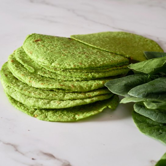 Шпинатна тортилья