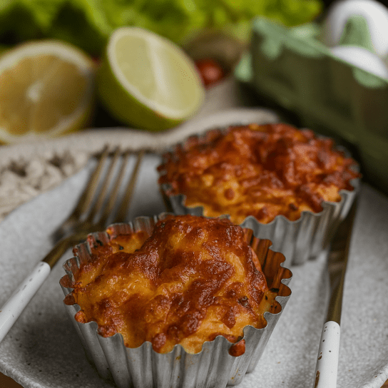 кекси з куркою в аерогрилі