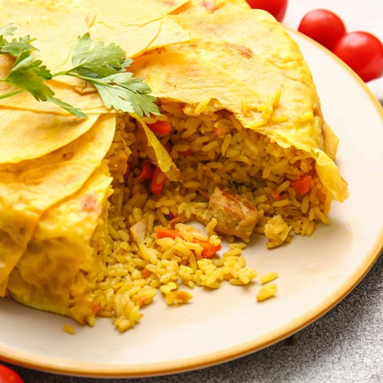 Плов у лаваші