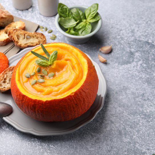 Суп у гарбузі