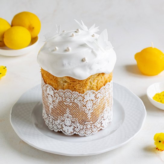 Великодня паска з лимонним курдом