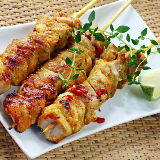 Азербайджанський шашлик з курки