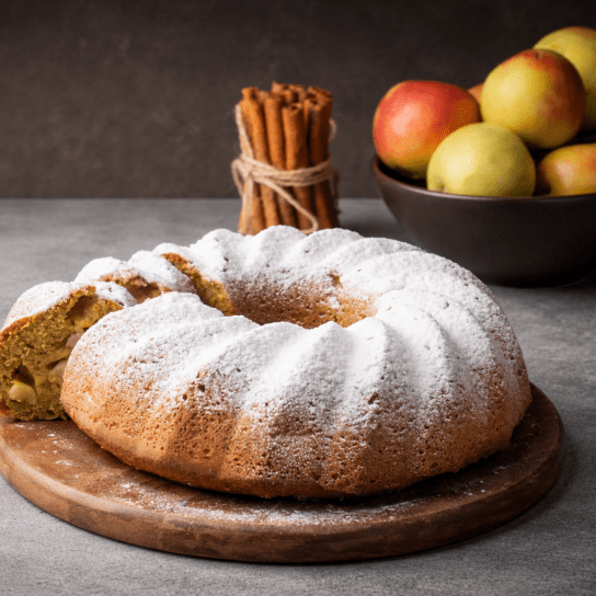 Яблучний пиріг Вулкан