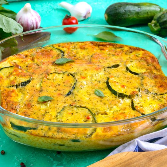 Заливні кабачки