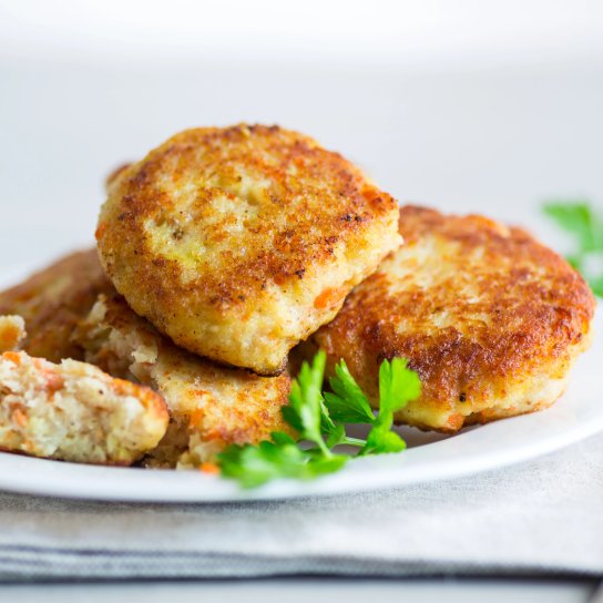 Рибні котлети з минтая