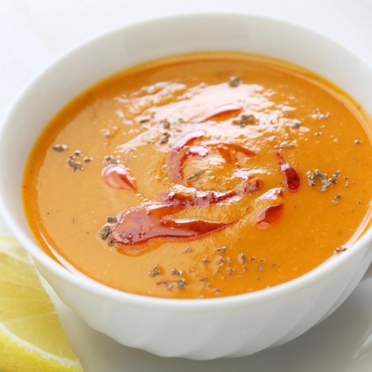 Крем-суп из чечевицы