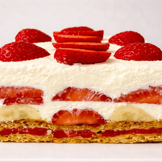 Десерт без випікання з печивом