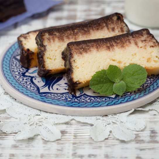 Запіканка з тертим шоколадом