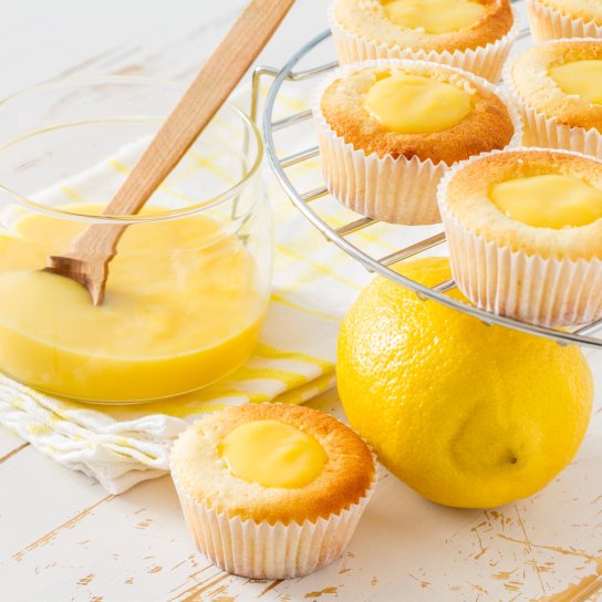 Мафіни з лимонним курдом