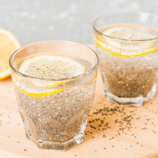 Корисний напій з насінням чіа