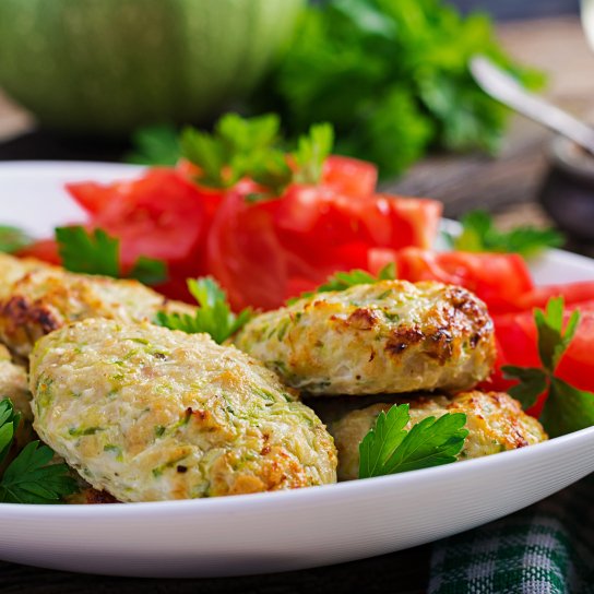 Курячі котлети з тертою картоплею