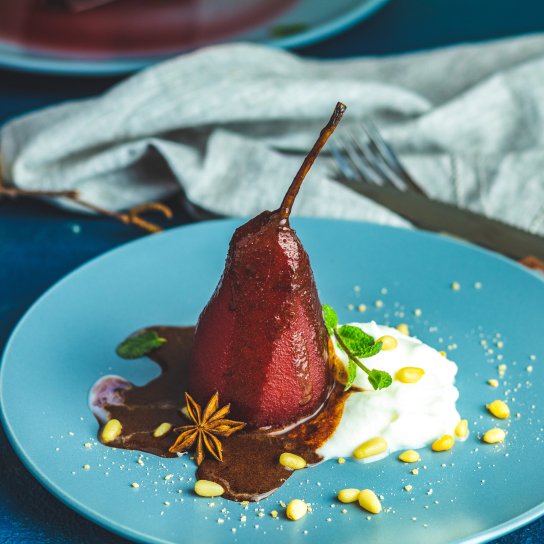 Груша у вині