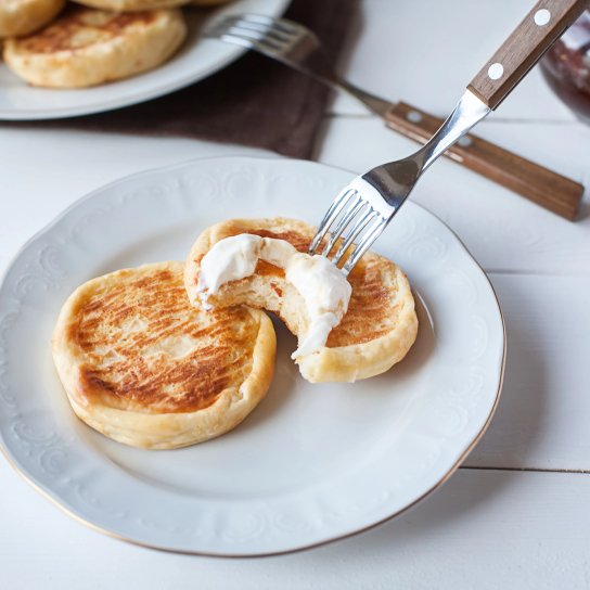 Білкові сирні оладки