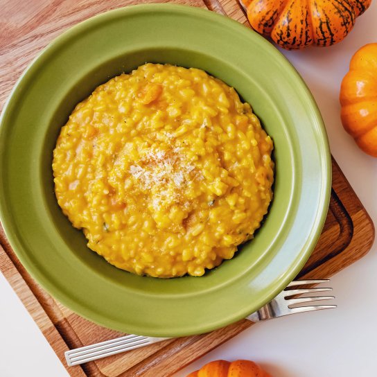 Гарбузова каша з яблуком