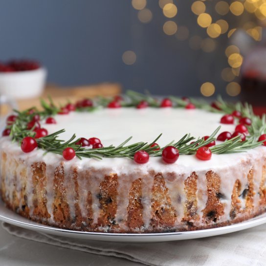 Корисний новорічний торт