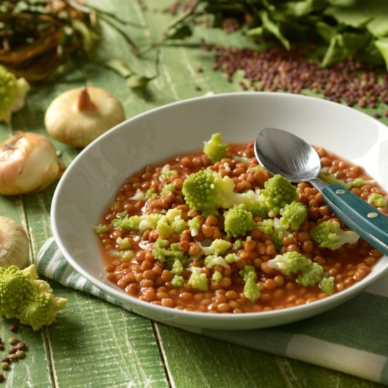 Сочевиця з гарбузом та овочами