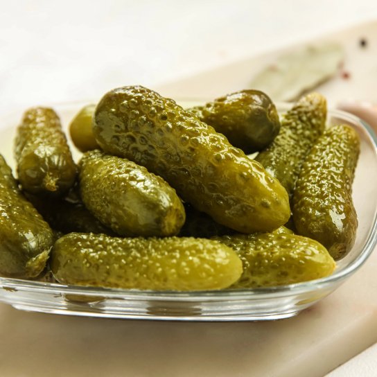 Бочкові огірки