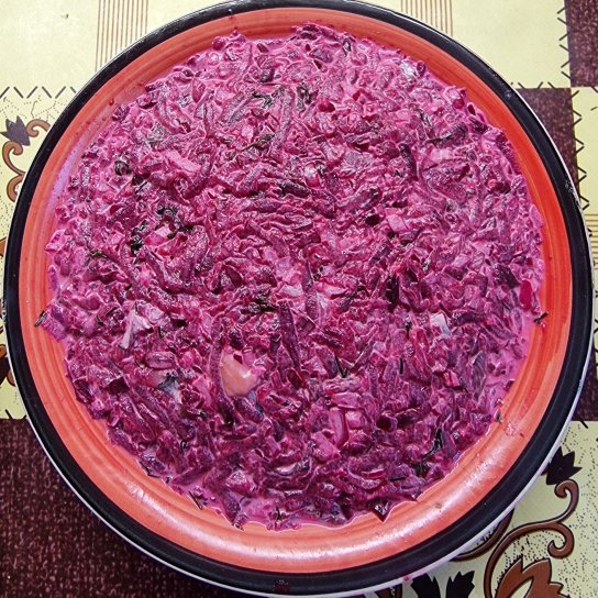 Закуска з риби та буряка