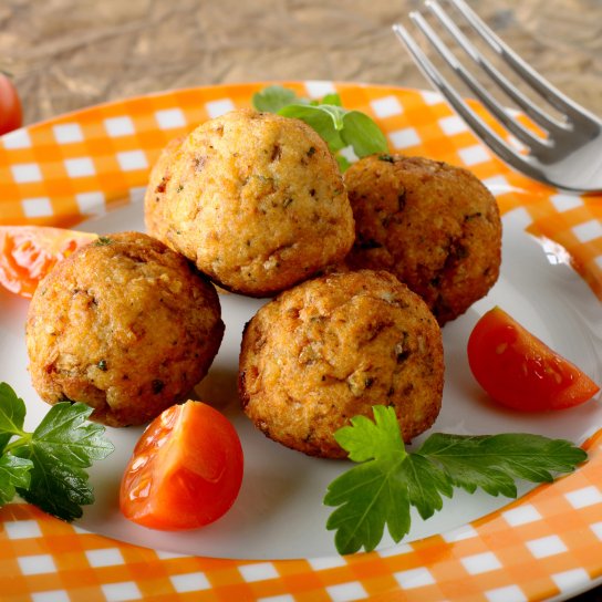 Кабачкові кульки з тунцем