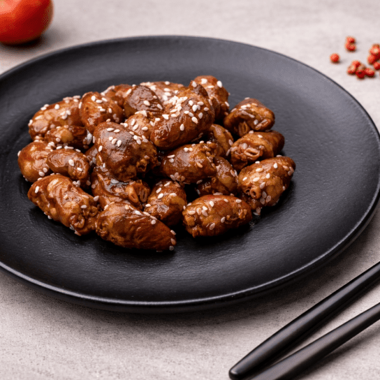 Курячі сердечка в аерогрилі