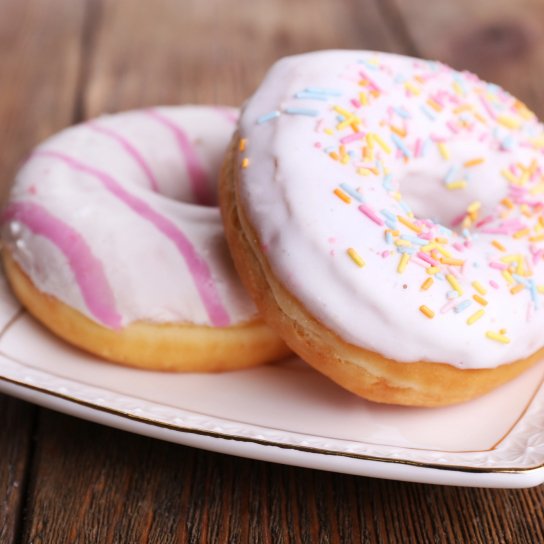 Пончики з глазур’ю