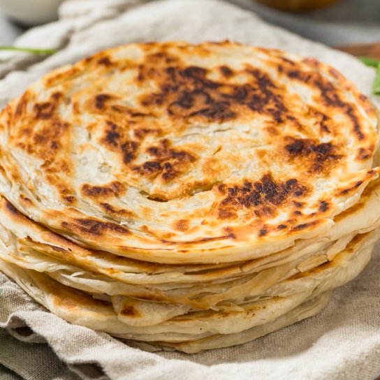 Йогуртові коржики з часниковим маслом