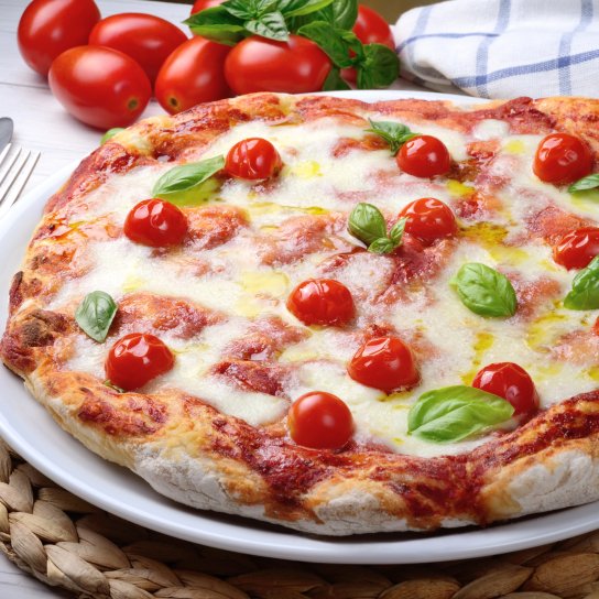 Гречана піца з овочами