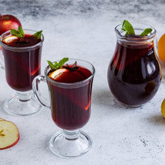 Безалкогольний глінтвейн