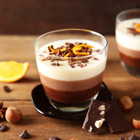 Десерти в склянках на Новий рік