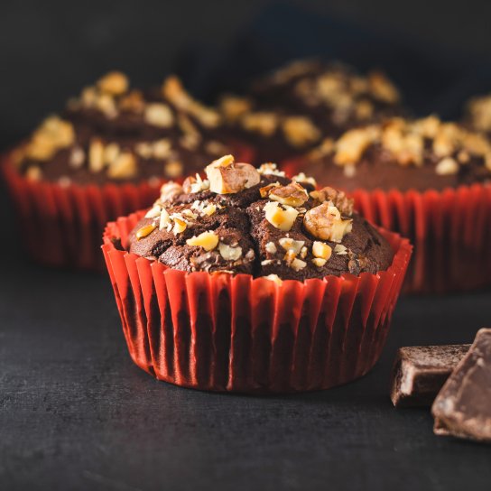 Мафіни з квасолі та фініків без борошна