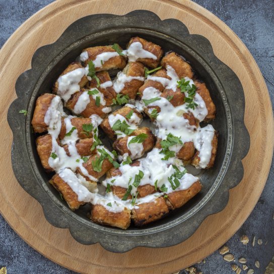 Запечені балканські вареники