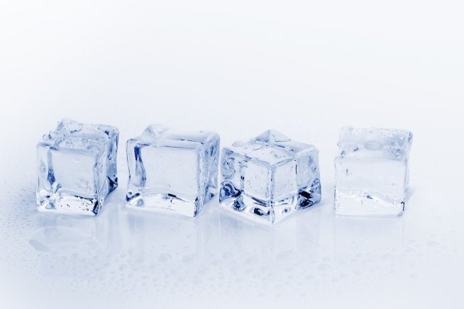 Лед, кубики