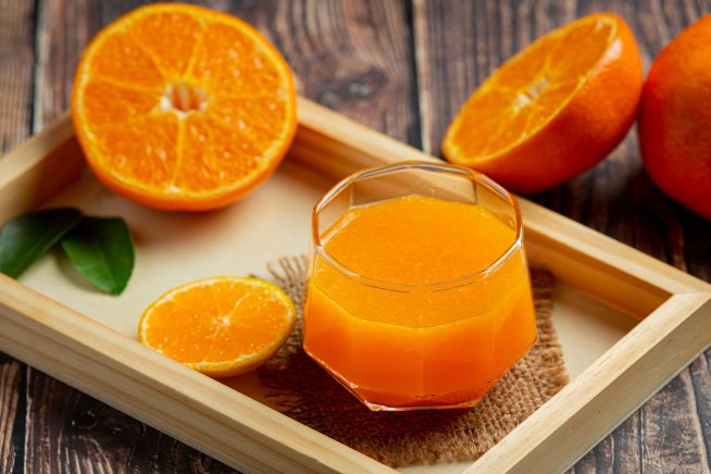 Сицилийский апельсин, сок