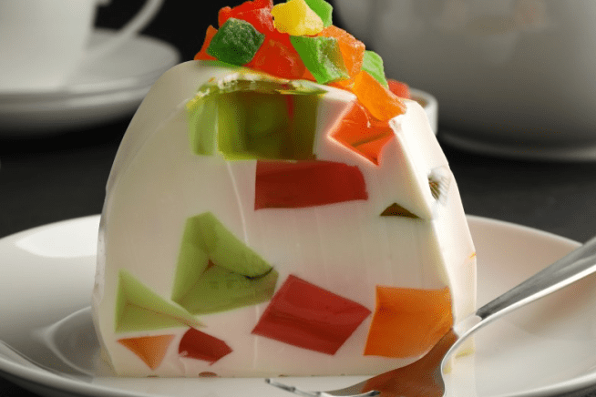 Рецепт торта «Битое стекло» — на йогурте