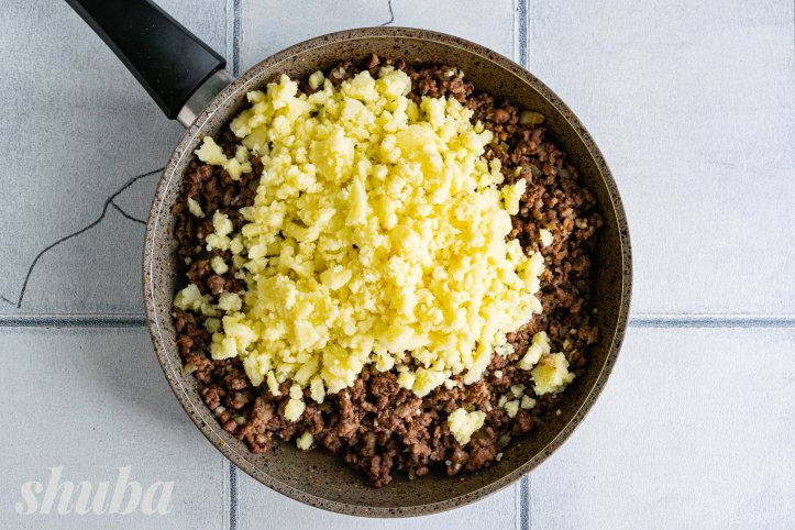 фарш з картоплею