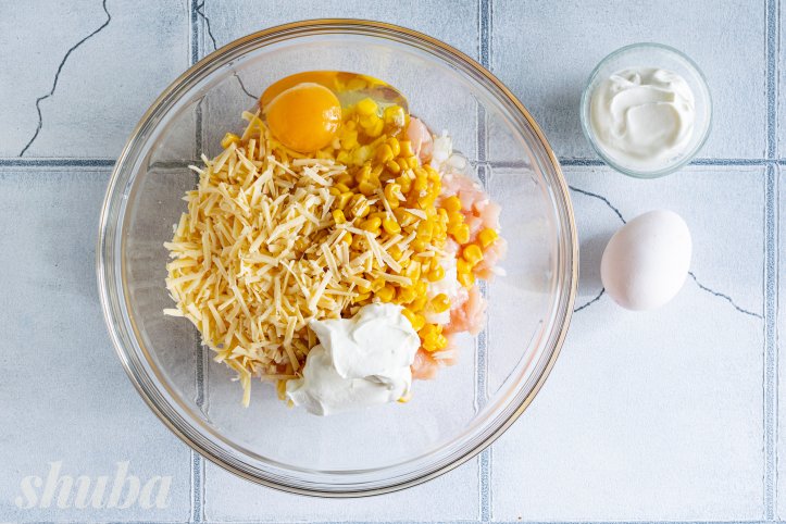 куряче філе з яйцем та сметаною