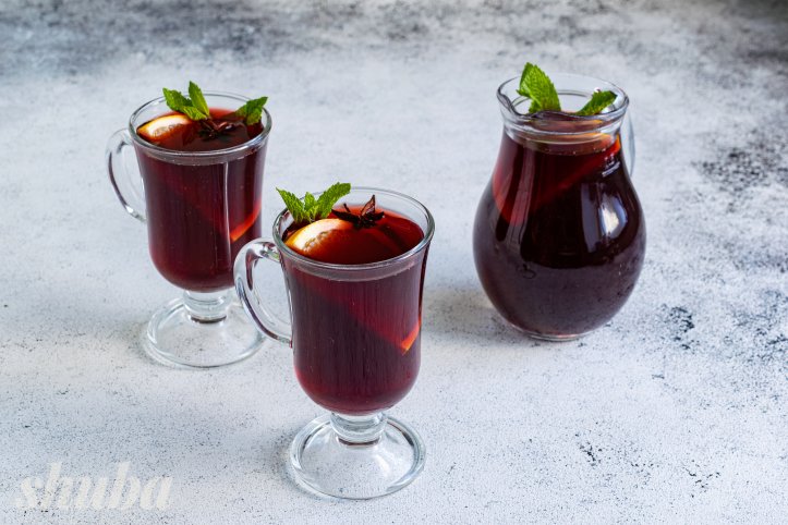 безалкогольний глінтвейн