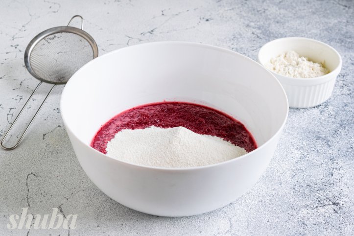 буряк з борошном